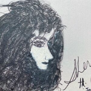 sadness.  overlay updates with acrylics